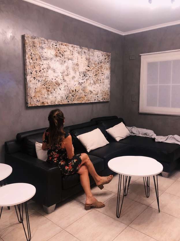 Cuadro en living